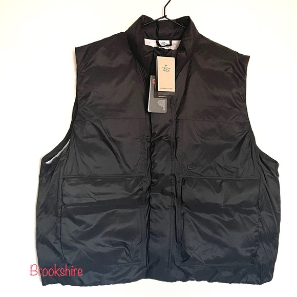 Nike Tech Pack Therma-Fit ADV Puffer Black Vest Men’s Size XL DV9972-010 - Picture 1 of 5